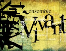 Ensemble Vivant type design