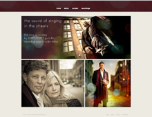 Kerry Dorey website design